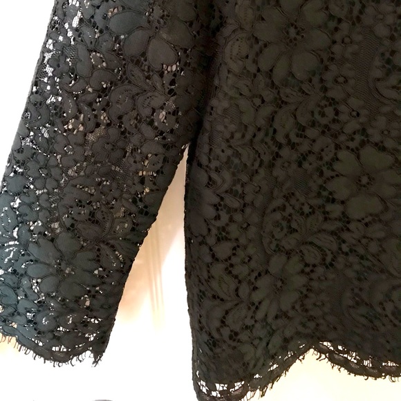 Joie Lace Mock-Neck Top - Picture 8 of 12